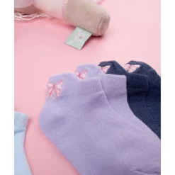 Prenatal Pack de 5 calcetines multicolor con lacito rosa* Calzado Y Accesorios·Accesorios Y Complementos