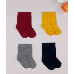 Prenatal Pack de 4 pares de calcetines hasta la rodilla de color liso* Calzado Y Accesorios·Accesorios Y Complementos