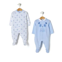 Prenatal Pack de 2 peleles de terciopelo* Ropa Y Accesorios·Peleles|Recién Nacido·Ropa Y Accesorios