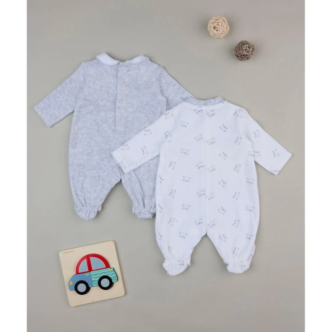 Prenatal Pack de 2 piezas pijamas de terciopelo* Ropa Y Accesorios·Peleles|Recién Nacido·Ropa Y Accesorios