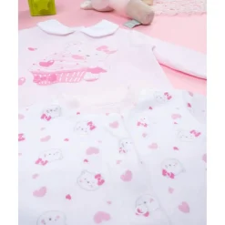 Prenatal Pack de 2 pijamas de chenilla para bebé niña
