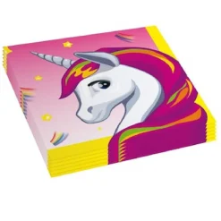 TOYS "R" US Pack de 20 servilletas Unicornio fantasía