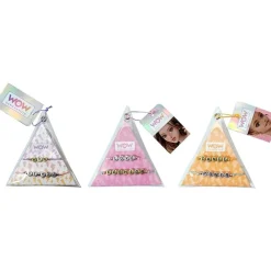 CLEMENTONI Pack de pulseras con mensaje multicolor en estudio ㅤ* Estilo De Vida