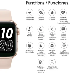KLACK EUROPE Pack Smartwatch + Auriculares Blanco