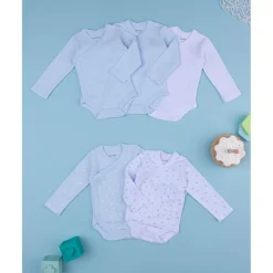 Prenatal Pack x5 body manga larga niño* Ropa Y Accesorios·Bodies|Recién Nacido·Ropa Y Accesorios