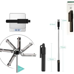 KLACK EUROPE Palo selfie Bluetooth con mando a distancia* Figuras De Acción
