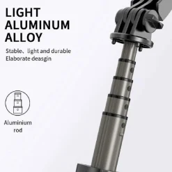 KLACK EUROPE Palo selfie con mando a distancia estabilizador L08