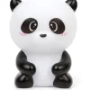 TOYS "R" US Panda - Luz nocturna infantil multicolor con baterías y larga autonomía, diseño Panda