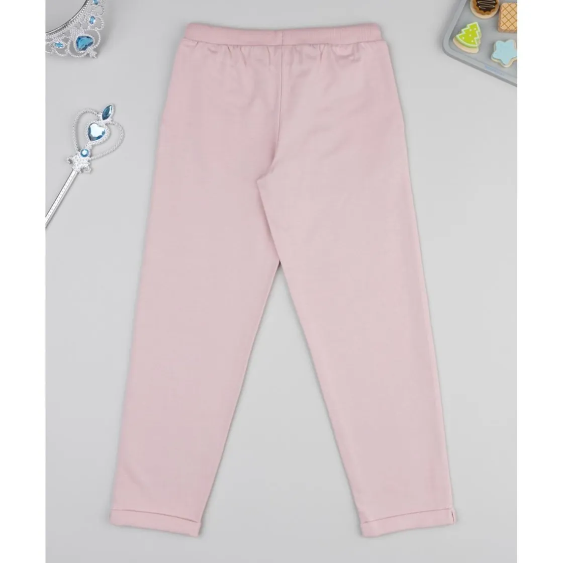 Prenatal Pantalón afelpado niña rosa con unicornio