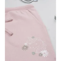 Prenatal Pantalón afelpado niña rosa con unicornio