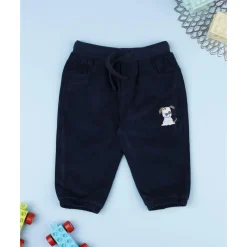 Prenatal Pantalón azul de felpa ligera niño