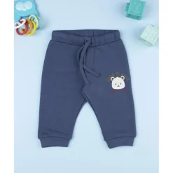 Prenatal Pantalón azul felpado para niño