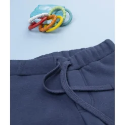 Prenatal Pantalón azul felpado para niño