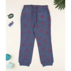 Prenatal Pantalón azul para niño con Spiderman estampado