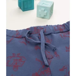 Prenatal Pantalón azul para niño con Spiderman estampado