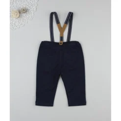 Prenatal Pantalón bebé azul con tirantes* Bebé Niño 3-36 Meses·Vaqueros, Pantalones Y Petos|Niño·Bebé Niño 3-36 Meses