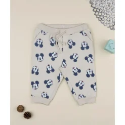 Prenatal Pantalón beige para niño con estampado de Mickey Mouse* Niño·Bebé Niño 3-36 Meses|Bebé Niño 3-36 Meses·Vaqueros, Pantalones Y Petos