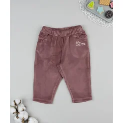Prenatal Pantalón de niña en terciopelo rosa* Niña·Bebé Niña 3-36 Meses|Bebé Niña 3-36 Meses·Vaqueros, Pantalones Y Petos