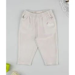 Prenatal Pantalón de niña en terciopelo beige* Niña·Bebé Niña 3-36 Meses|Bebé Niña 3-36 Meses·Vaqueros, Pantalones Y Petos