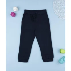 Prenatal Pantalón de niño azul afelpado