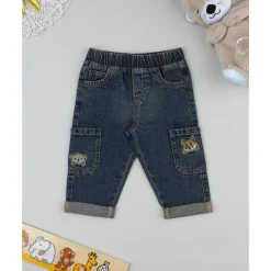 Prenatal Pantalón denim de niño con parches y bolsillos* Niño·Bebé Niño 3-36 Meses|Bebé Niño 3-36 Meses·Vaqueros, Pantalones Y Petos