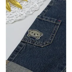 Prenatal Pantalón denim de niño con parches y bolsillos* Niño·Bebé Niño 3-36 Meses|Bebé Niño 3-36 Meses·Vaqueros, Pantalones Y Petos