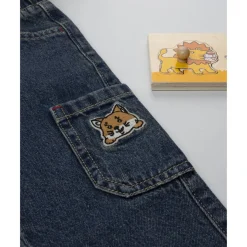 Prenatal Pantalón denim de niño con parches y bolsillos* Niño·Bebé Niño 3-36 Meses|Bebé Niño 3-36 Meses·Vaqueros, Pantalones Y Petos