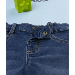 Prenatal Pantalón denim niño con patch de ositos