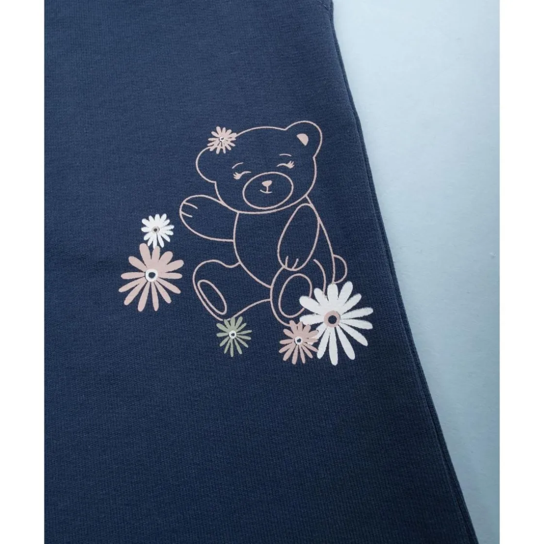 Prenatal Pantalón felpado azul para niña