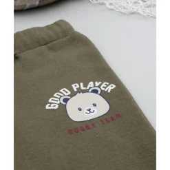 Prenatal Pantalón felpado verde militar para niño* Niño·Bebé Niño 3-36 Meses|Bebé Niño 3-36 Meses·Vaqueros, Pantalones Y Petos