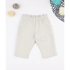 Prenatal Pantalón niña beige con bolsillos y bordados* Recién Nacido·Ropa Y Accesorios|Ropa Y Accesorios·Pantalones Y Petos