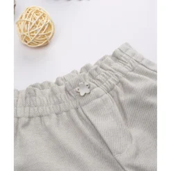 Prenatal Pantalón niña beige con bolsillos y bordados* Recién Nacido·Ropa Y Accesorios|Ropa Y Accesorios·Pantalones Y Petos