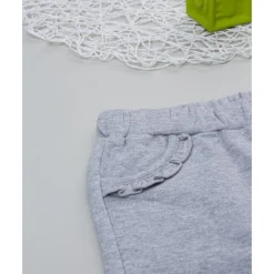 Prenatal Pantalón niña gris frill bolsillos