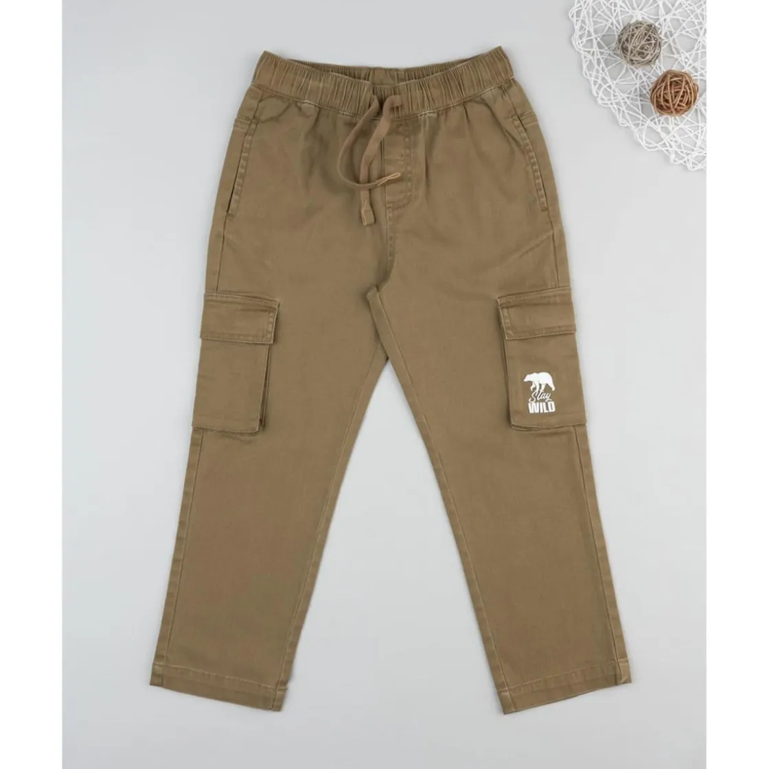 Prenatal Pantalón niño beige con bolsillos cargo* Niño·Niño 2-10 Años|Niño 2-10 Años·Vaqueros, Pantalones Y Petos
