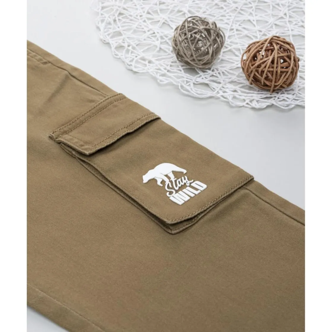 Prenatal Pantalón niño beige con bolsillos cargo* Niño·Niño 2-10 Años|Niño 2-10 Años·Vaqueros, Pantalones Y Petos