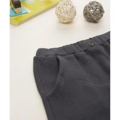 Prenatal Pantalón niño gris antracita en punto suave* Recién Nacido·Ropa Y Accesorios|Ropa Y Accesorios·Pantalones Y Petos