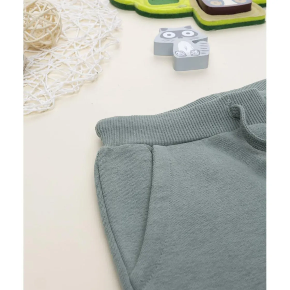 Prenatal Pantalón niño verde felpado con estampado* Niño·Niño 2-10 Años|Niño 2-10 Años·Vaqueros, Pantalones Y Petos