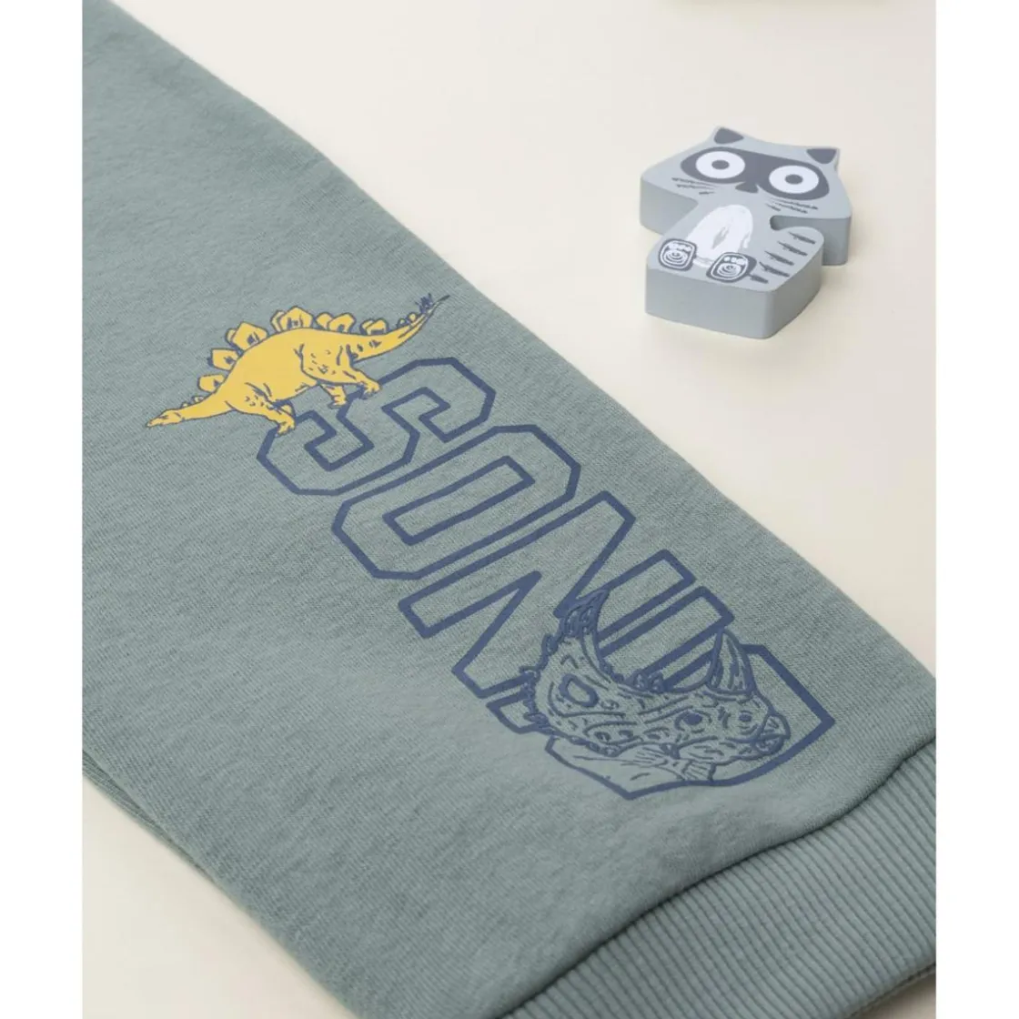 Prenatal Pantalón niño verde felpado con estampado* Niño·Niño 2-10 Años|Niño 2-10 Años·Vaqueros, Pantalones Y Petos