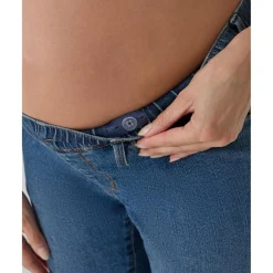 Prenatal Pantalón premamá de denim con banda elástica