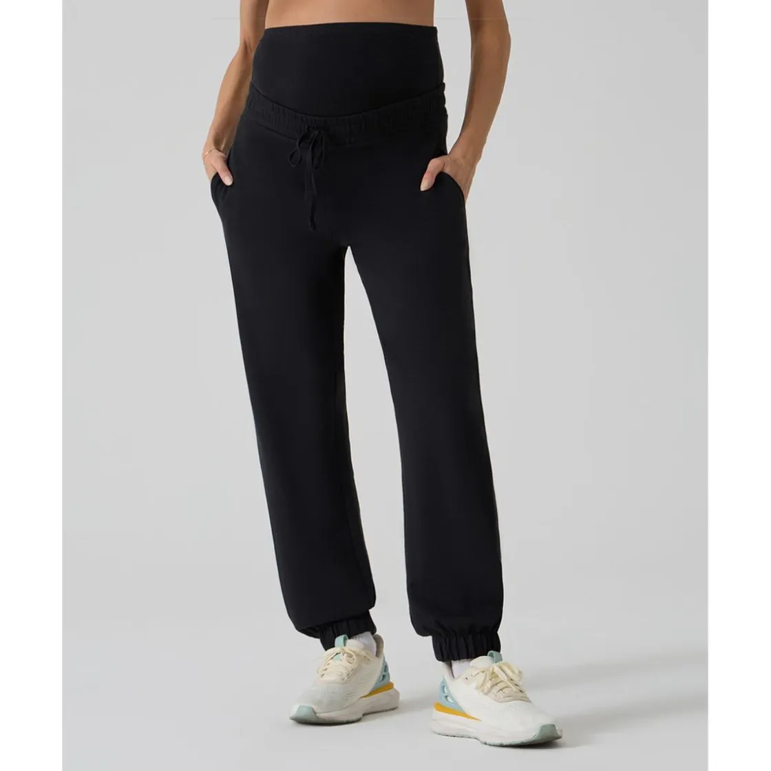 Prenatal Pantalón premamá negro en felpa