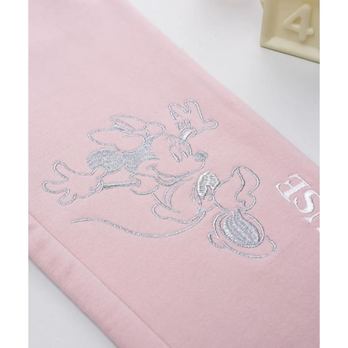 Prenatal Pantalón rosa para niña con estampado de Minnie