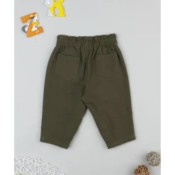 Prenatal Pantalón verde de niña con bordados* Recién Nacido·Ropa Y Accesorios|Ropa Y Accesorios·Pantalones Y Petos