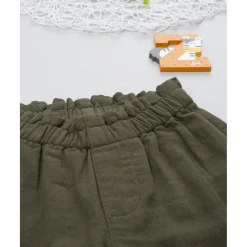 Prenatal Pantalón verde de niña con bordados* Recién Nacido·Ropa Y Accesorios|Ropa Y Accesorios·Pantalones Y Petos