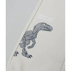 Prenatal Pantalones niño beige estampado relieve