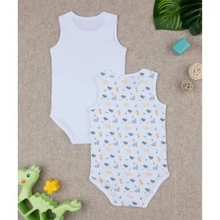 Prenatal Paquete 2 bodis costina bebé dinosaurios