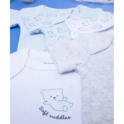 Prenatal Paquete 5 body bimbo costina 'orsetto'* Recién Nacido·Ropa Y Accesorios|Ropa Y Accesorios·Bodies