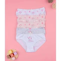 Prenatal Paquete 5 calzoncillos rosas niña castillos* Descanso Y Ropa Interior·Infantil 2-10 Años
