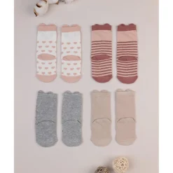 Prenatal Paquete de 4 calcetines largos niña animales* Calzado Y Accesorios·Accesorios Y Complementos