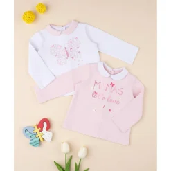 Prenatal Paquete de 2 camisetas pequeño amor