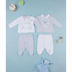 Prenatal Paquete de 2 conjuntos de felpa